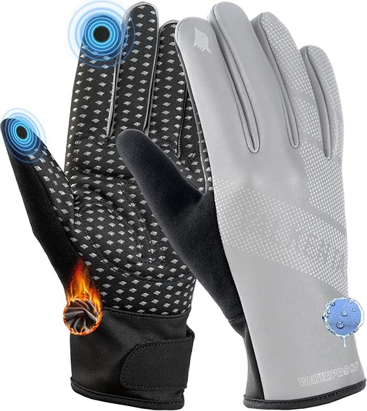 Valkental - Gants de Vélo Imperméables